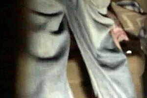 Prison guard gets fingered behind the dumpster by another inmate