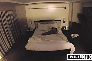Jezebelle Bond Naked in Hotel Room