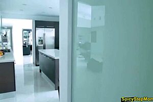 Busty milf Sofie Marie gives POV blowjob and handjob in intimate session