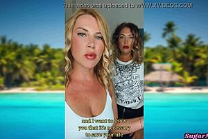 In this hot video MILF mommy shares with us the story of her vacation