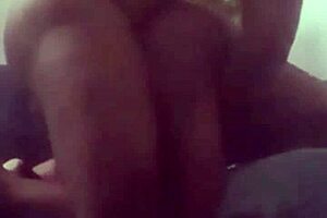 Skinny milf with big ass fucks igor monstro carioca on sofa.