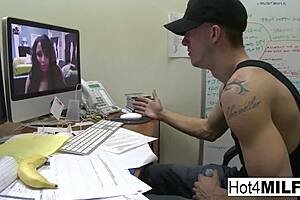 Big Titted Brunette Sucks and Fucks for Cum 😏