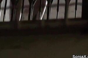 Cheating british milf lady sonia shows her gigantic boobs in underwear