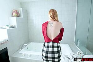 i watched my redhead milf stepmom swallow stepsons big cock