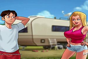 Summertime Saga you deserve to see my tits in episode 64