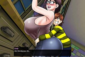 Young guy says, 'I finally got lucky with mommy'