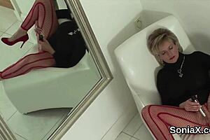 Adulterous English MILF Lady Sonia Pops Out Enormous Tits