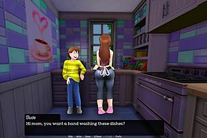 Young guy says, 'I finally got lucky with mommy'