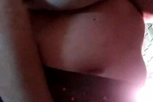 Here’s a milf with big boobs who decided to take a piss in front of a camera