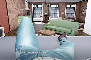 Neighbour milf with big ass rides and gets cumshot in cowgirl