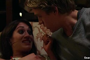 Lizzy Caplan's Wild Handjob in Frankie Boom
