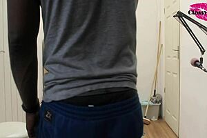 Milf Babe Photographed Backstage In Sexy Outfit