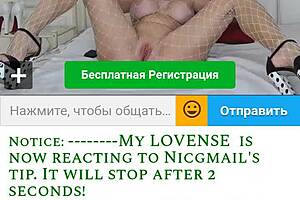 is this blonde milf sexywishenka masturbating on webcam?