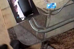 MILF gives passionate blowjob, feeling so aroused and loved.