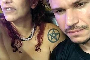 German tattoo artist and Melissa Devassa behind the scenes