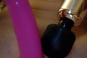 milf masturbates and squirts with excitement