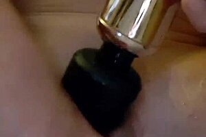 milf masturbates and squirts with excitement