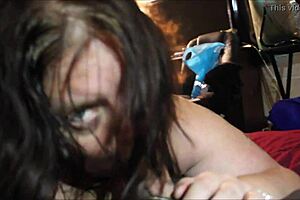 Momma Sucks Cunts Clit in Suggestive BBW Action