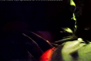 I found an amateur mommy sucking dick in interracial sex video