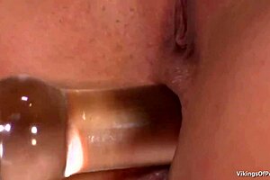 Married woman's naughty toy play