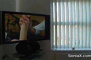 Mature Milf Lady Sonia cheating scandal – Real giant tits reveal