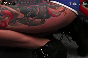 clothed femdom ladies suck and tug cocks in the waiting room