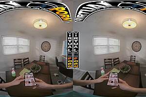 Stepmom Carmela Clutch Does Fucking Chores In VR