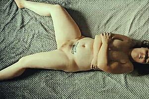 i stretch and relax in my sexy milf way