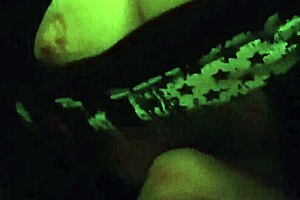 Betty says, 'Watch me play with my nipples.'