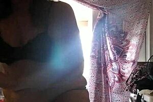 she puts the lotion on her sexy skin while nude.