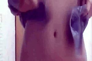 watch this new amateur mature blonde couple in a cuckold webcam masturbation session with assfucking and intense orgasm