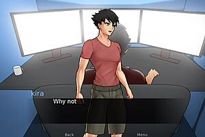 Confined with goddesses—wanna jerk off with my favorite milf's huge tits?