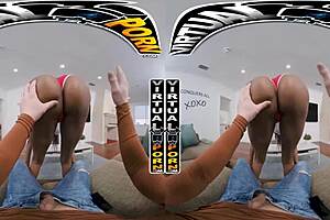 Horny black stepmom lia lovely gives interracial instruction using her big ass and tits