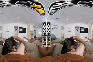 Horny black stepmom lia lovely gives interracial instruction using her big ass and tits