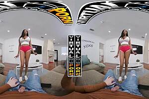 Horny black stepmom lia lovely gives interracial instruction using her big ass and tits