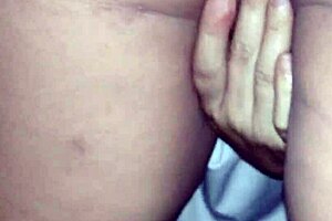 Dirty step mom found some thick dick and banged him outside