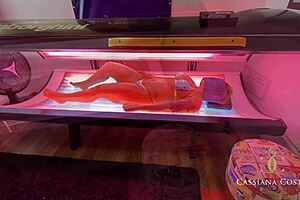 cassi gets beautiful tattoo on bum and provokes husband and friend