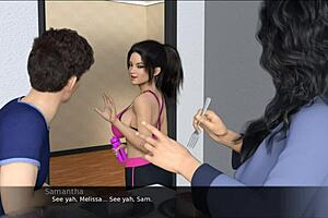 Mature with large breast being fucked by stepfather