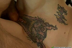 Inked blonde returns with new tattoos