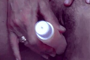 milf fingers hairy asshole then fast fuck