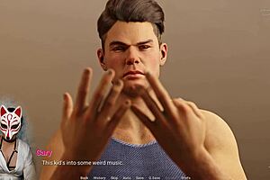 In A Scent 4, the busty MILF gets corrupted in the game