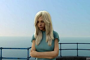 Touching Her Big Tits In College Roleplay.