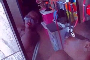 Ebony Mature Masturbating Without Limits In Lingerie!