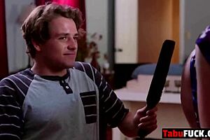 brunette milf with big tits gets fucked hard