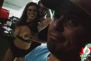 lady milf gets assfucked after losing pool game to guy