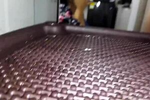 Latina milf satisfies stepson's obsession secretly