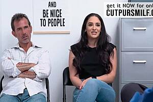 sheena ryder, the brunette milf, got caught stealing... what now? 😏