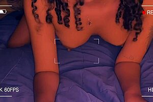 Morena preciosa bangs like a total goddess!