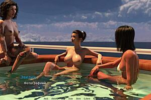 In Waterworld E1, a ship footjob scene unfolds in stunning detail.