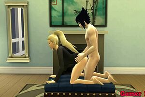 Sasuke's anal craving fulfilled by Ino